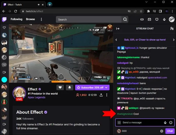 نحوه تغییر رنگ چت در Twitch به روش آسان