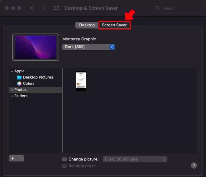 Come impostare uno screensaver su un Mac