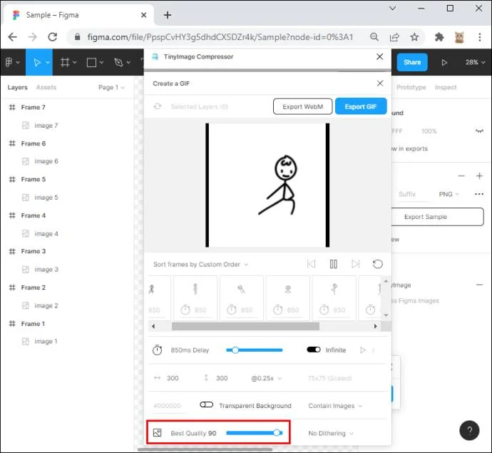 چگونه یک GIF را از Figma صادر کنیم