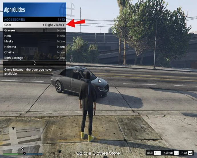 نحوه استفاده از دید در شب در GTA 5