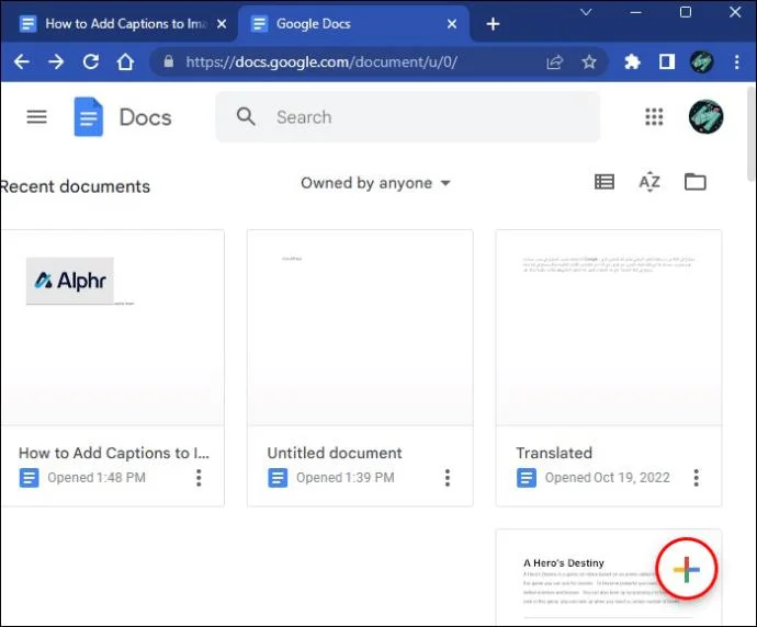 چگونه در Google Docs به تصاویر زیرنویس اضافه کنیم