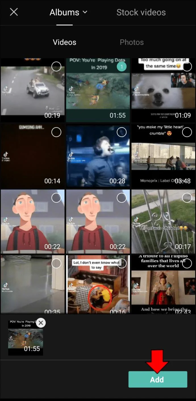 نحوه استفاده از نمودارها در CapCut