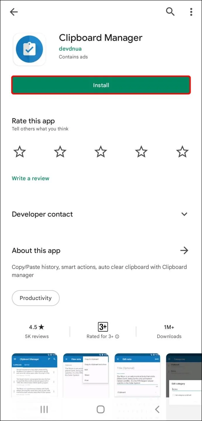 نحوه مشاهده تاریخچه کلیپ بورد در تلفن اندرویدی نحوه مشاهده تاریخچه کلیپ بورد در تلفن اندرویدی