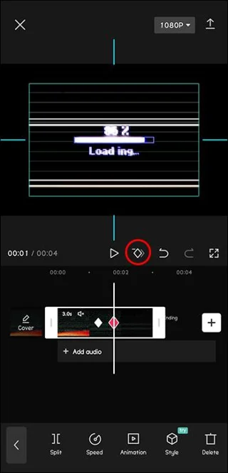 نحوه استفاده از Keyframes در CapCut