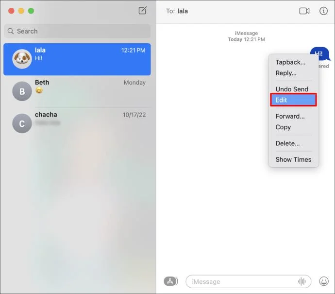 Cara Membatalkan Kirim Pesan Di IMessage