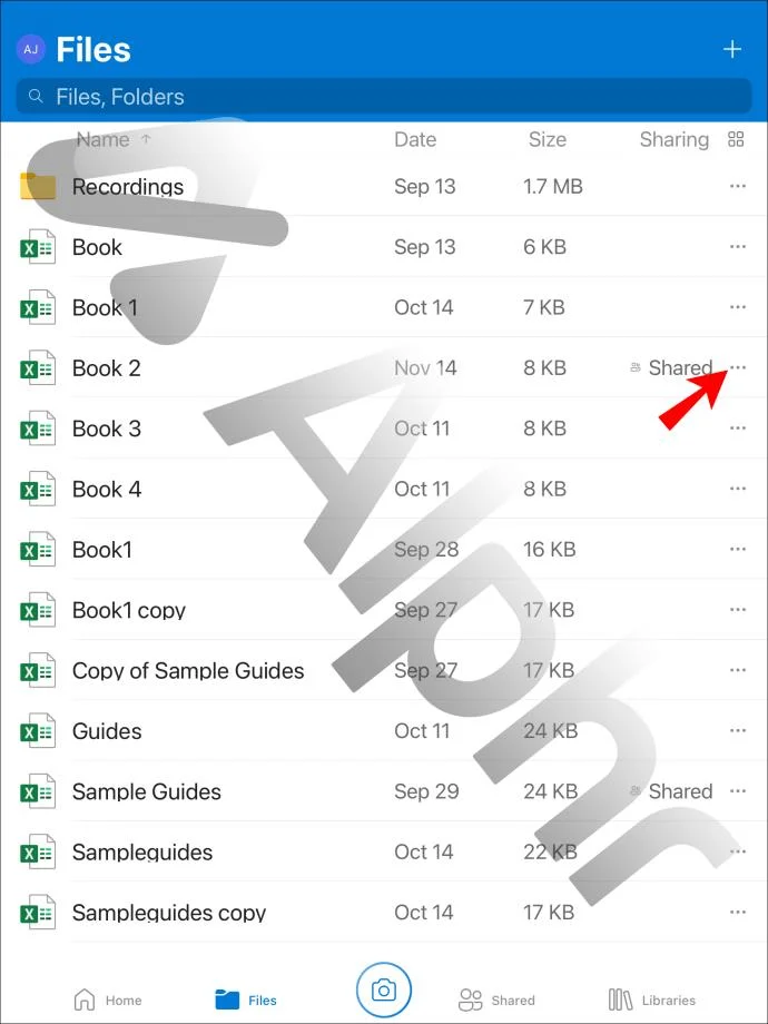 چگونه اشتراک گذاری فایل ها یا پوشه ها را در OneDrive متوقف کنیم