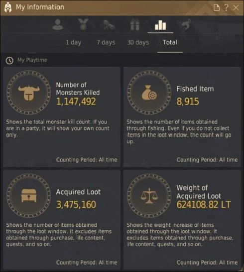 نحوه استفاده آنلاین از امتیاز مهارت در بیابان سیاه