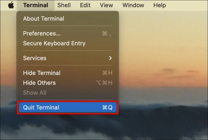 نحوه باز کردن Command Prompt در مک