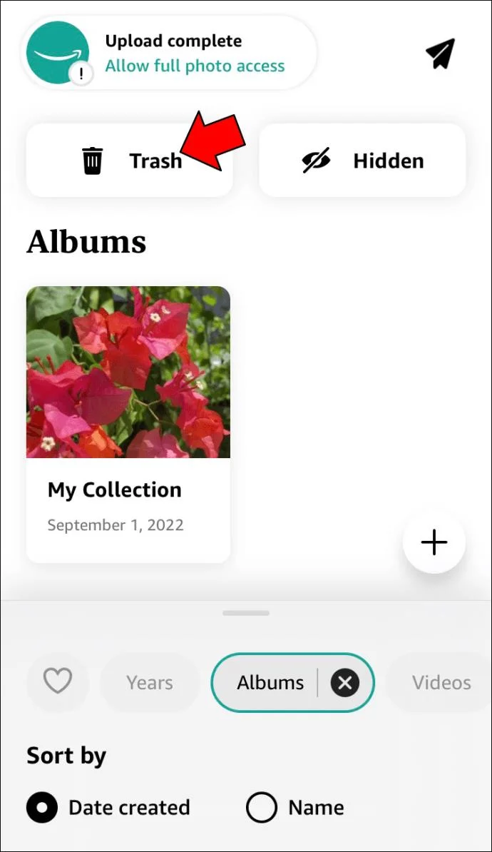 Cara Mengosongkan Sampah Di Foto Amazon