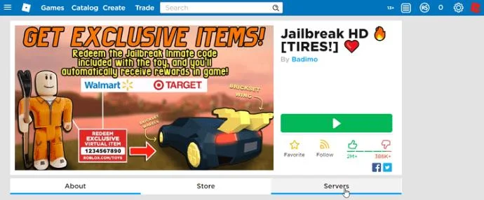 Roblox에서 빈 서버를 찾는 방법