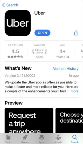 Uber – چگونه می توان مقصد را به عنوان یک سوار یا راننده تغییر داد