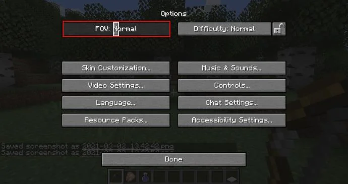 چگونه در Minecraft زوم کنیم