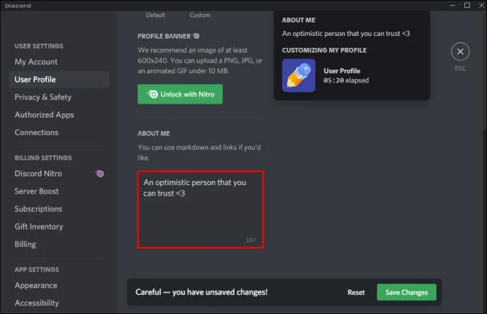 Cara Menambahkan Bagian Tentang Saya Di Discord