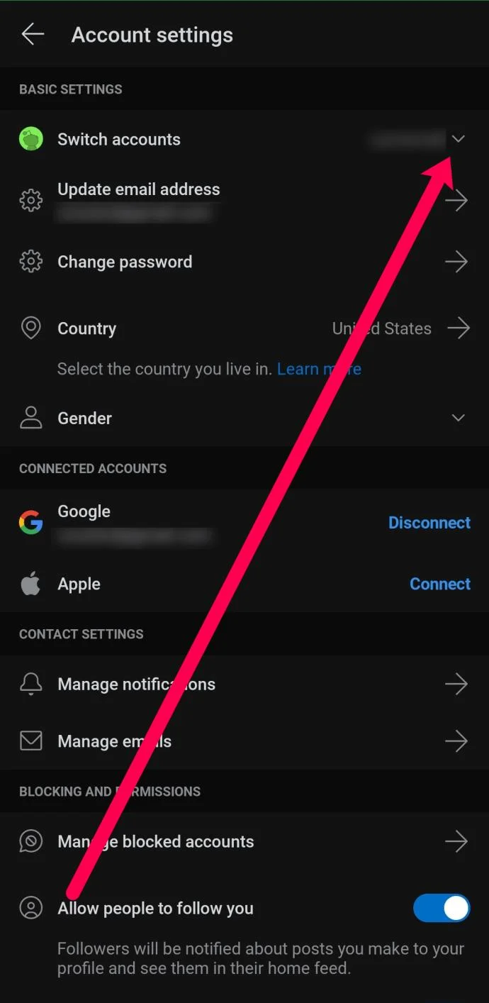 نحوه تغییر نام کاربری در Reddit