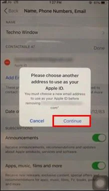 چگونه آدرس ایمیل ICloud خود را تغییر دهیم