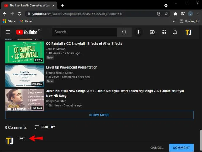 Come bloccare un commento su YouTube