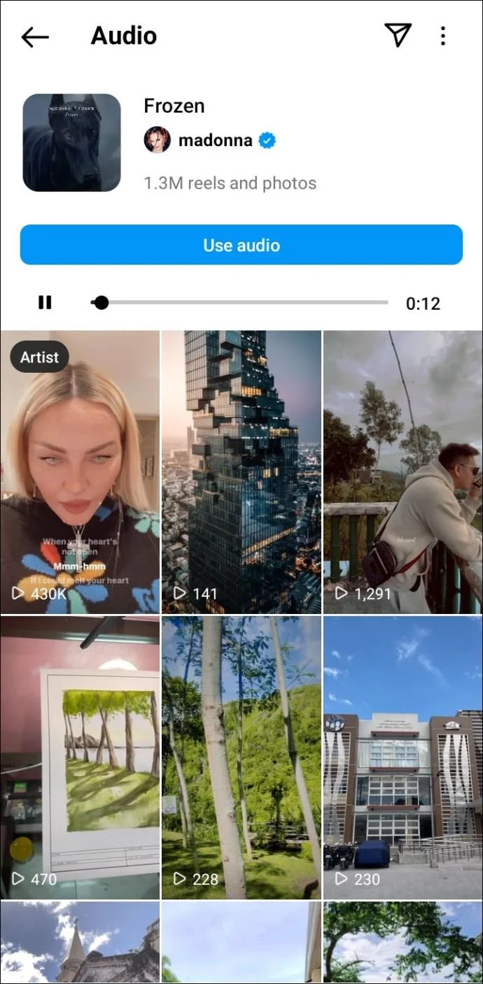 De beste Instagram Reels-nummers