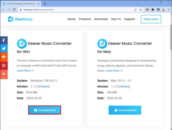 Deezer에서 음악을 다운로드하는 방법