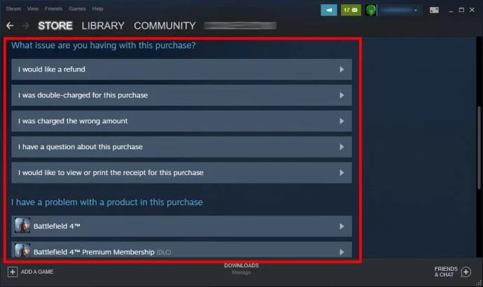 نحوه مشاهده تاریخچه خرید خود در Steam