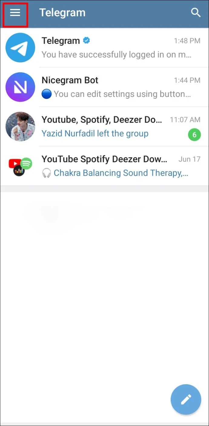 La correzione di questo canale non può essere visualizzata in Telegram