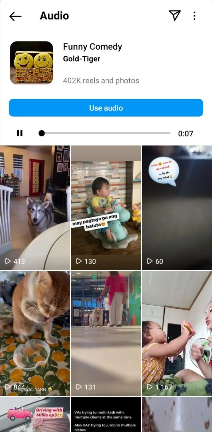 De beste Instagram Reels-nummers