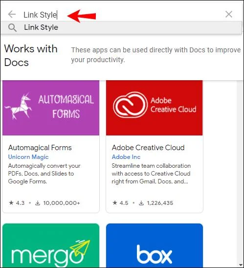 نحوه تغییر رنگ پیوندها در Google Doc