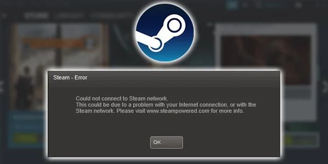 نحوه رفع خطای «نمی‌توان به شبکه Steam وصل شد»