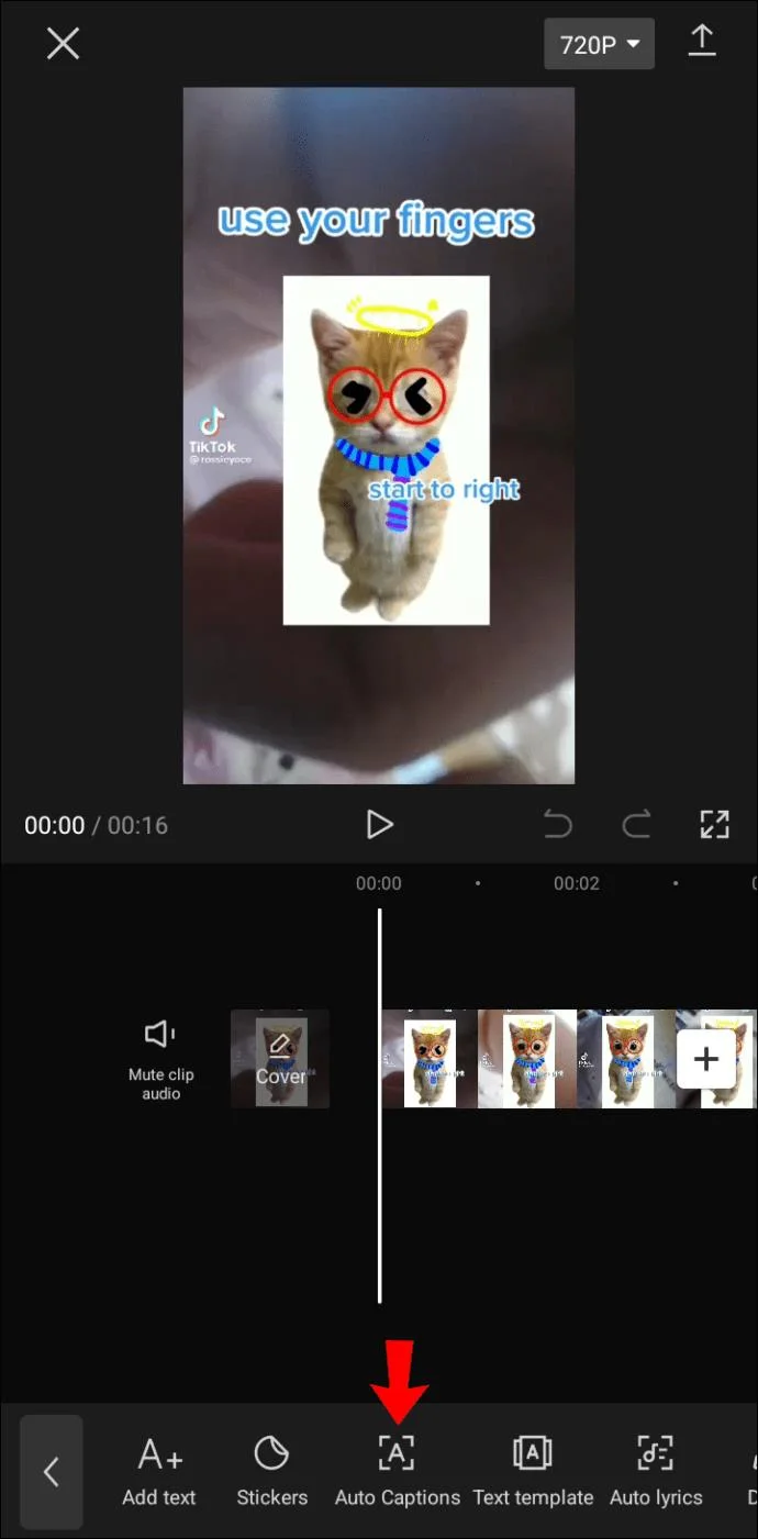 CapCut에서 캡션을 추가하는 방법