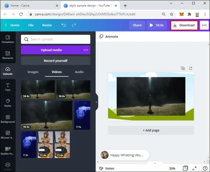 نحوه استفاده از Canva برای ایجاد یک تصویر کوچک YouTube نحوه استفاده از Canva برای ایجاد یک تصویر کوچک YouTube