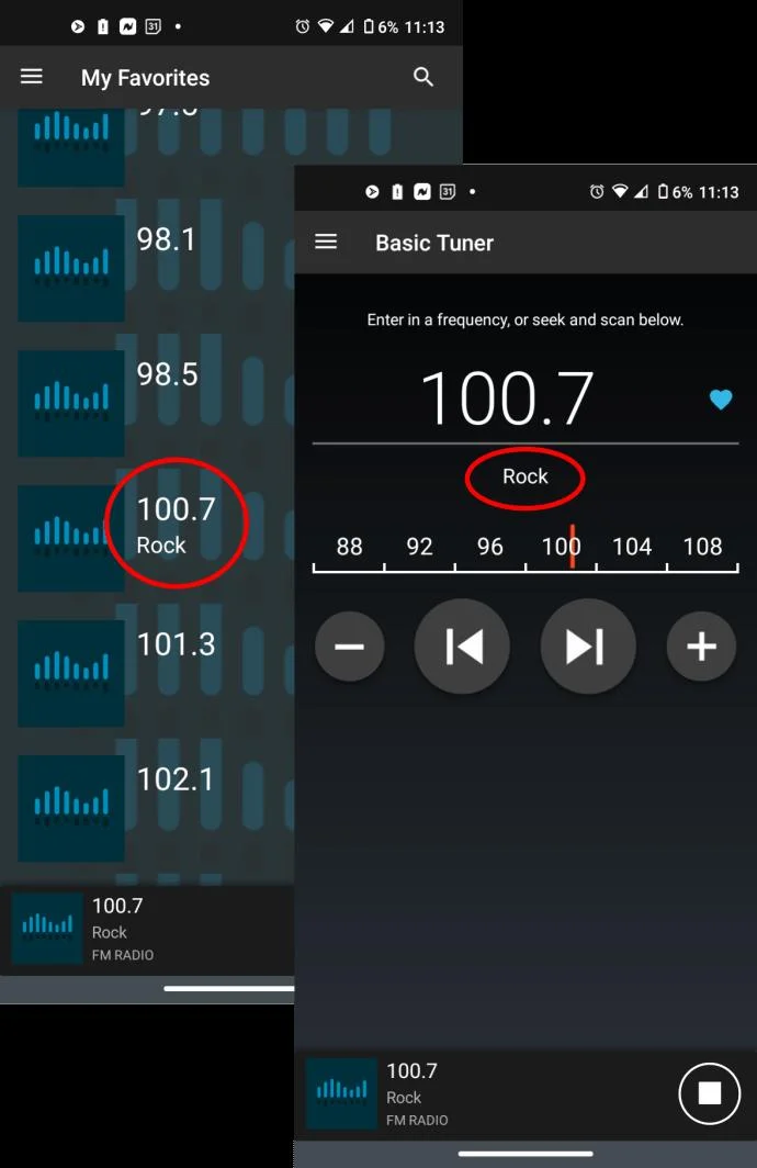 نحوه گوش دادن به رادیو FM در اندروید