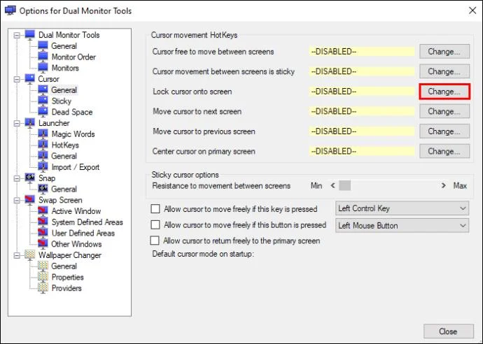 So sperren Sie eine Maus an einen Monitor