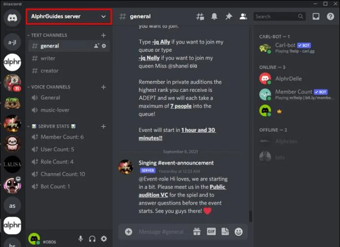 نحوه یافتن شناسه سرور در Discord در رایانه شخصی یا تلفن هوشمند