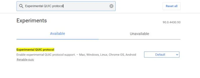 Cómo arreglar el error Err_Quic_Protocol_Error en Google Chrome