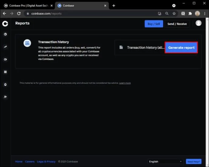 Coinbase에서 거래 내역을 보는 방법