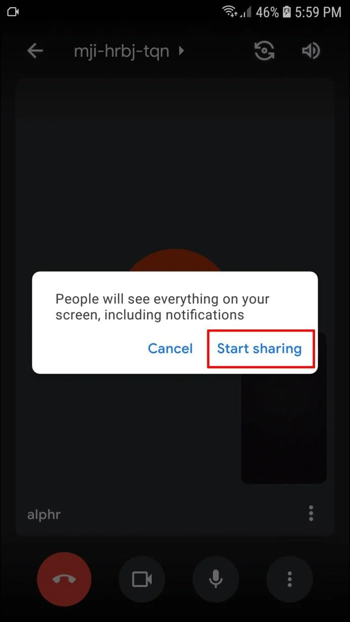 نحوه مشاهده شرکت کنندگان هنگام ارائه در Google Meet