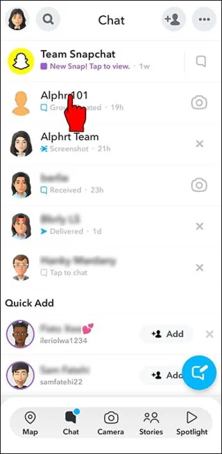 Jak dodać najlepszych przyjaciół na Snapchacie