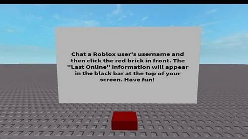 چگونه بفهمیم کسی آخرین بار در Roblox آنلاین بوده است