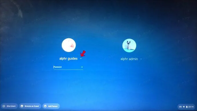 Cómo eliminar una cuenta de un Chromebook