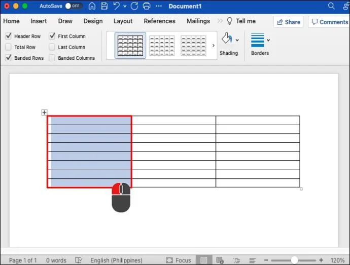 Come creare una tabella invisibile in Word