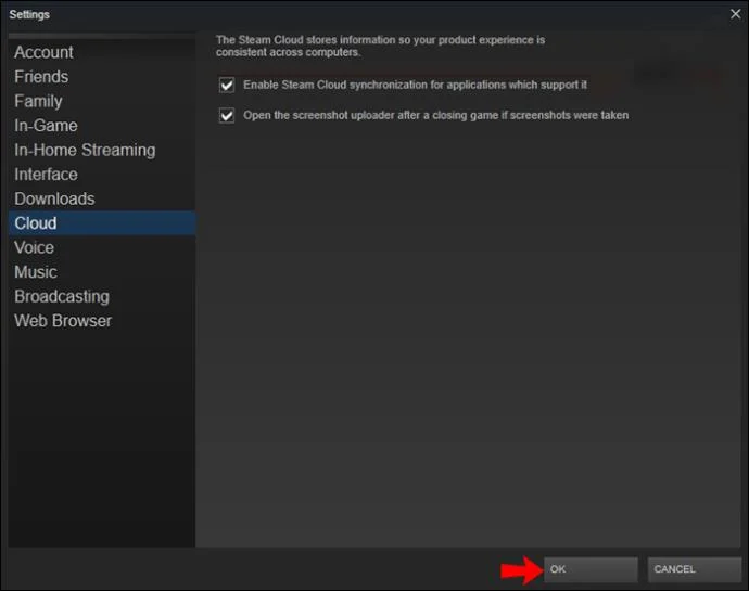 نحوه بارگیری Steam Cloud Saves