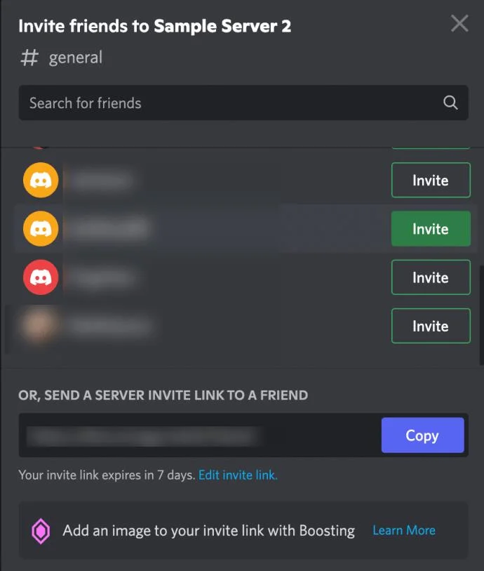 نحوه ایجاد پیوند دعوت در Discord