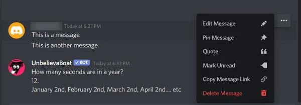 डिसॉर्डर मैसेज कैसे देखें