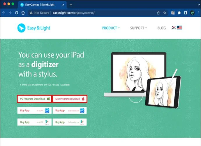 چگونه از iPad خود به عنوان یک تبلت طراحی برای رایانه شخصی یا مک استفاده کنید