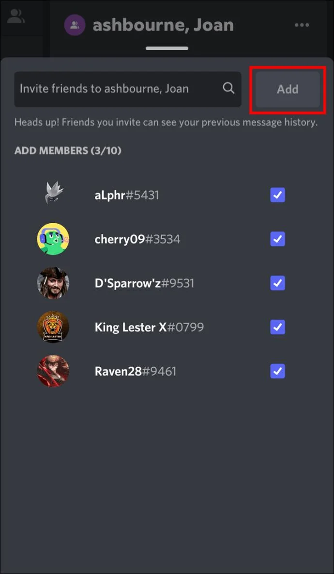 نحوه ایجاد یک گروه در Discord در رایانه دستگاه تلفن همراه