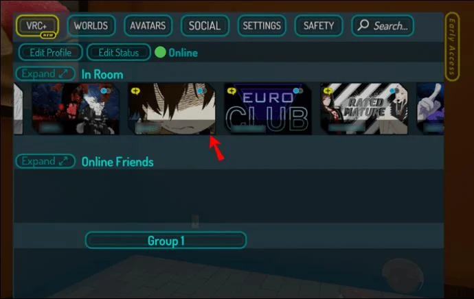 چگونه در VRChat دوستان اضافه کنیم