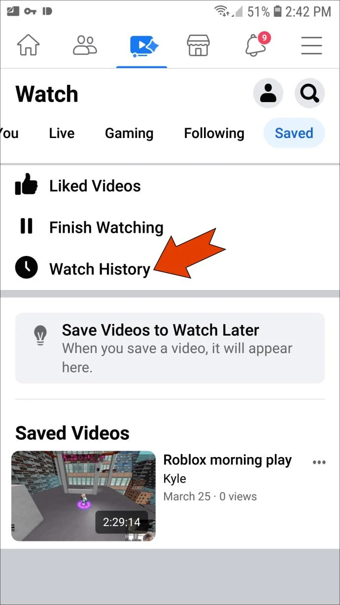 Como ver vídeos assistidos recentemente no Facebook