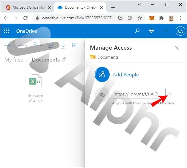 چگونه اشتراک گذاری فایل ها یا پوشه ها را در OneDrive متوقف کنیم
