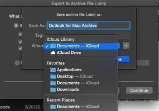 كيفية حفظ رسائل البريد الإلكتروني في Outlook على القرص الصلب الخاص بك