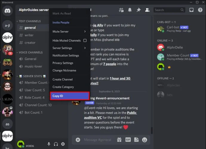 نحوه یافتن شناسه سرور در Discord در رایانه شخصی یا تلفن هوشمند