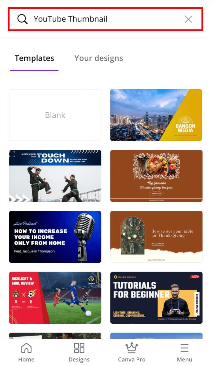 نحوه استفاده از Canva برای ایجاد یک تصویر کوچک YouTube نحوه استفاده از Canva برای ایجاد یک تصویر کوچک YouTube
